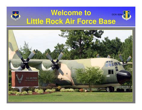 Base Input - Visit to Little Rock AFB, AR Briefing Files on CD - - UNT ...