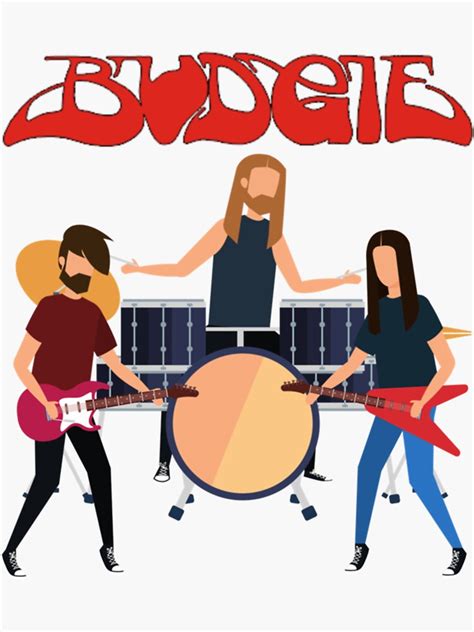 "Budgie Band" Sticker for Sale by ChalobaIzaghia | Redbubble