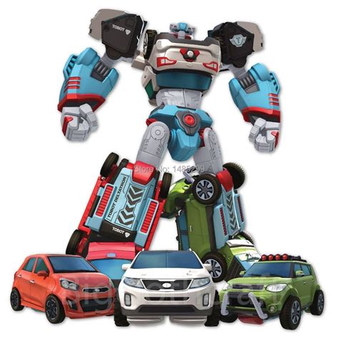 Aliexpress.com : Buy 2015 Korea TOBOT Delta tron Robot Toy Kids Action ...