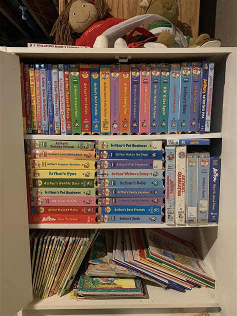 My Arthur VHS collection that I started a few months ago : r/Arthur