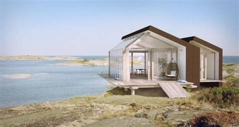 Architect Visit: Beach Cabins from Sommarnöjen - Gardenista | Small ...