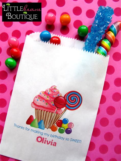 Personalized Candy Bags Oh Sweet Candy Favor bags Candy