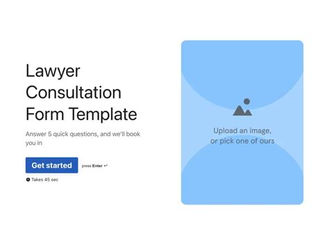 Lawyer Consultation Form Template