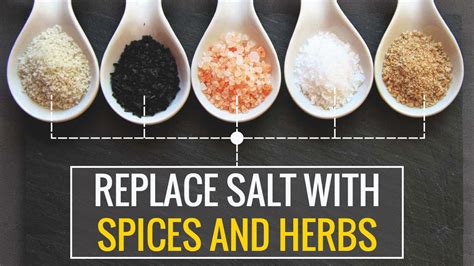 herbs and spices to replace salt