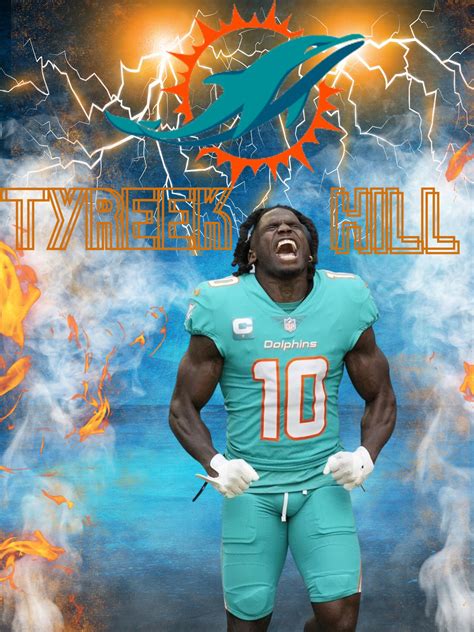 Epic Tyreek Hill Digital Wallpaper - Etsy