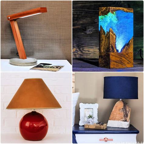 25 DIY Lamp Ideas: How To Make a Table Lamp