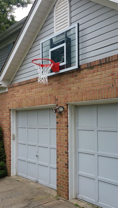 Garage Mounted Basketball Hoop: Transform Your Garage Into A Game Room - Garage Ideas