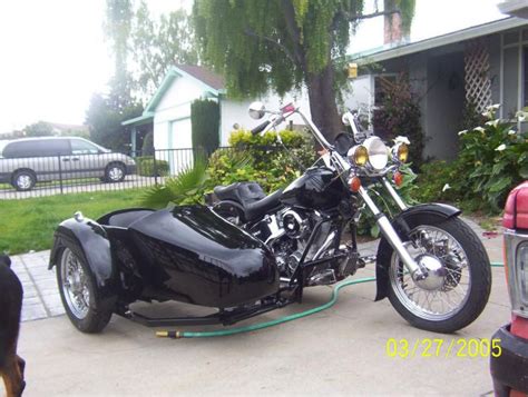 2005 Custom built Harley Davidson with sidecar for sale on 2040-motos