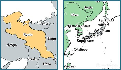 Kyoto prefecture, Japan / Map of Kyoto, JP / Where is Kyoto prefecture ...