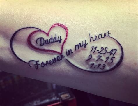 Rip Tattoos For Dad, Tattoos For Dad Memorial, Family Tattoos, Tattoos For Daughters, Love ...