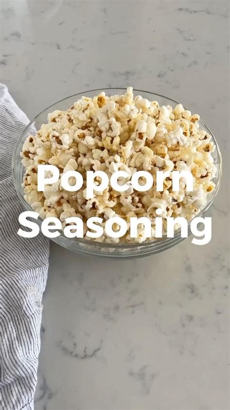 Homemade popcorn seasoning – Artofit