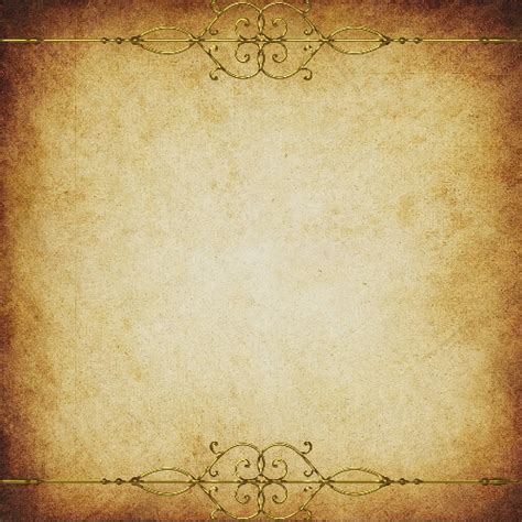 Old Yellowed Texture Paper Template | Free Printable Papercraft Templates