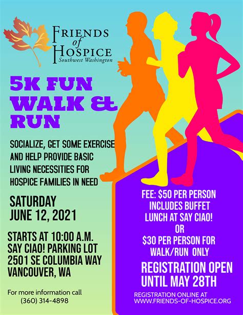 5K Walk/Run Event – Friends Of Hospice