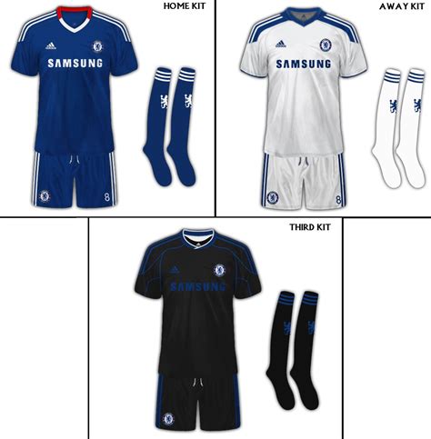 Chelsea FC Set Of Fanatasy Kits