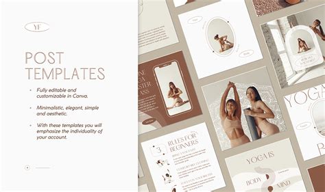 Custom editable templates for Instagram :: Behance