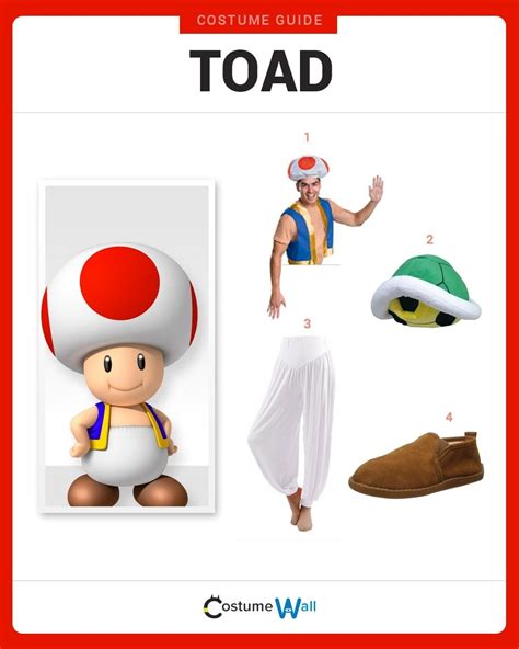 Dress Like Toad Costume | Halloween and Cosplay Guides