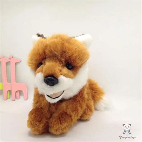 Plush Fox Doll Toys Simulated Animal Firefox Dolls Toy Children ...