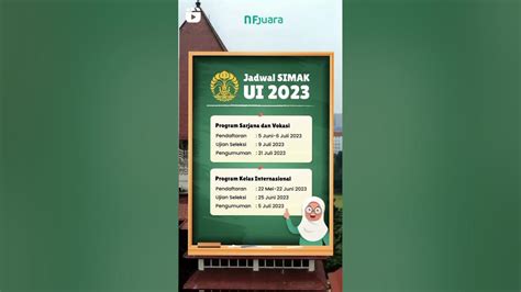 JADWAL SIMAK UI 2023 - YouTube