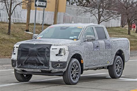 2023 Ford Ranger Spy Photos Reveal F-150 Styling Cues - autoevolution