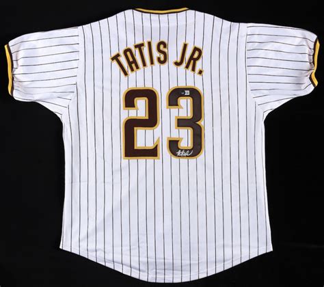 Fernando Tatis Jr. Signed Jersey (Beckett) | Pristine Auction