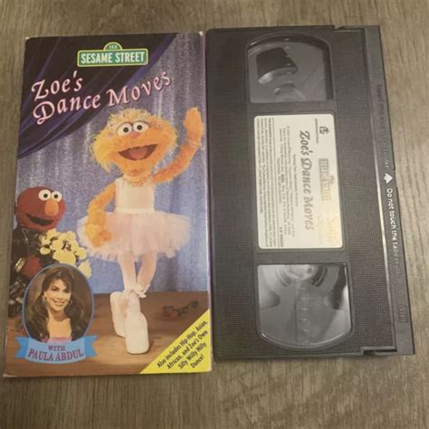 VHS SESAME STREET - Zoe's Dance Moves (VHS, 2003) £5.48 - PicClick UK