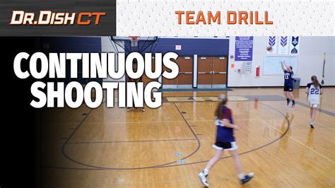 Team Basketball Drills: Continuous Shooting with Positionless Basketball