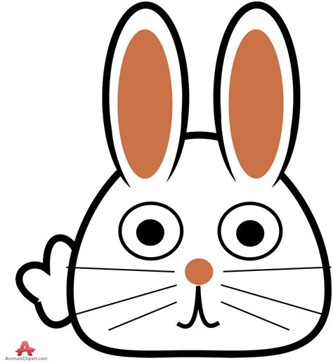 Easter Bunny Face Clipart at GetDrawings | Free download