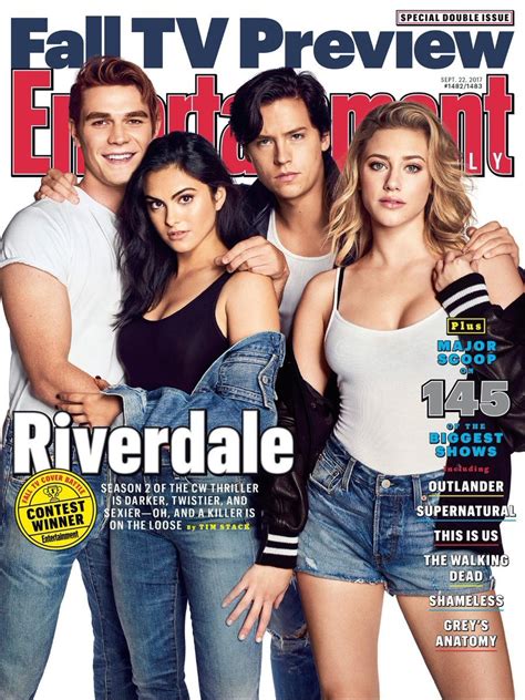 The cast of Riverdale is really pretty on cover of Entertainment Weekly