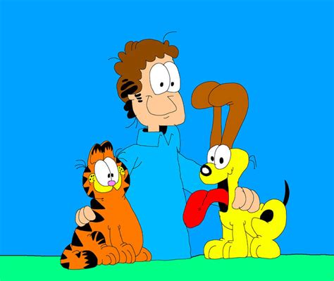 Garfield, Jon and Odie by ShaneALF1995 on DeviantArt