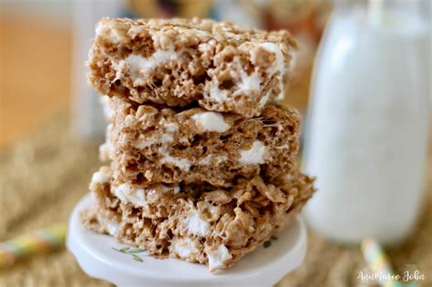 Cinnamon Pebbles No Bake Treats - #PebblesCereal | AnnMarie John LLC ...