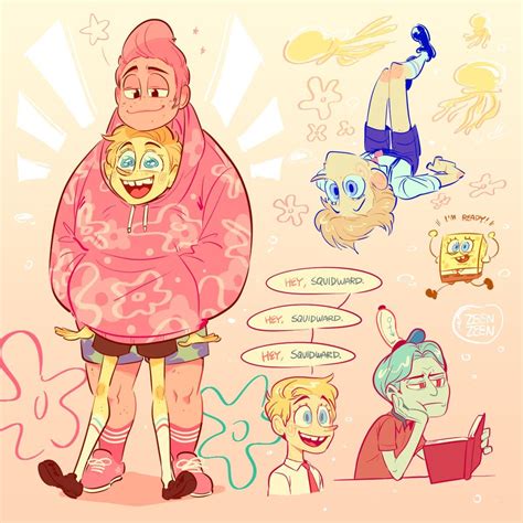 Pin by Katy on Art | Anime vs cartoon, Spongebob drawings, Cartoon art