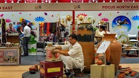 G20 Summit 2023: Pragati Maidan's Crafts Bazaar showcases India's rich ...