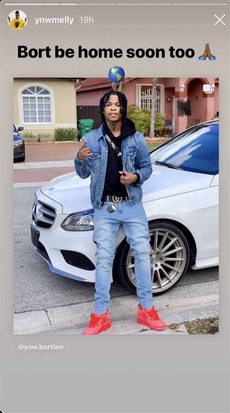 YNW Melly Smiles in Court Footage, Claims He and Bortlen Will Be 'Home ...