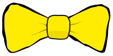 yellow bow tie clipart - Clip Art Library