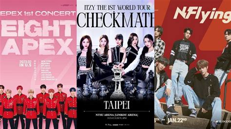 2023 K-pop concerts: All artists that will roll out their tours