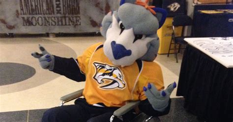 Predators' mascot on injured reserve list