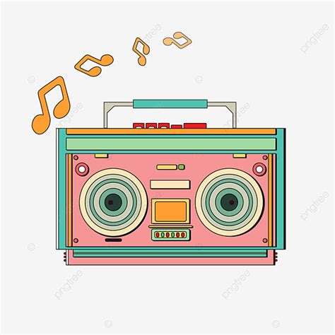 Estilo Retro Ouvindo Música Rádio Estação De Rádio Sem Fio PNG , Clipart De Música, Os Anos 90 ...