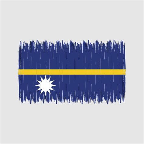 Nauru Flag Brush 14715954 Vector Art at Vecteezy