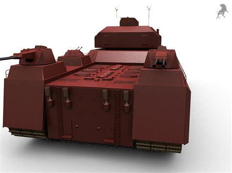 Landkreuzer P.1000 Ratte 3D Model $185 - .fbx .obj .max - Free3D