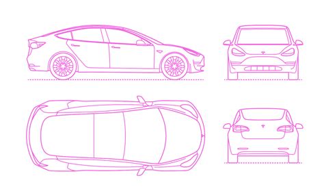 Tesla Model S Dimensions & Drawings | Dimensions.com