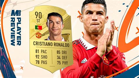 FIFA 23 CRISTIANO RONALDO PLAYER REVIEW | 90 RONALDO REVIEW - YouTube