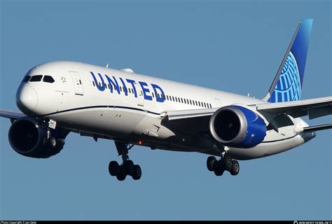 N25982 United Airlines Boeing 787-9 Dreamliner Photo by Jan Seler | ID ...