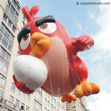 Angry Birds Balloon - Macy's Thanksgiving Parade 2016 | Thanksgiving ...