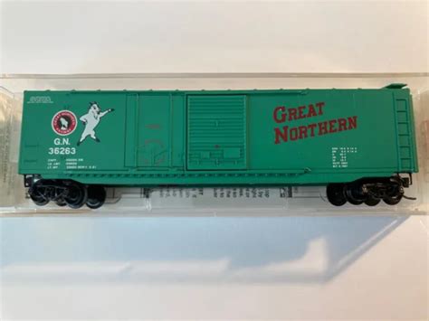 MICRO-TRAIN MODELS N Scale Great Northern Railway 50' Box Car $11.00 - PicClick