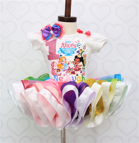 Alice wonderland Bakery tutu set-Alice wonderland Bakery outfit-Alice – Pink Toes & Hair Bows