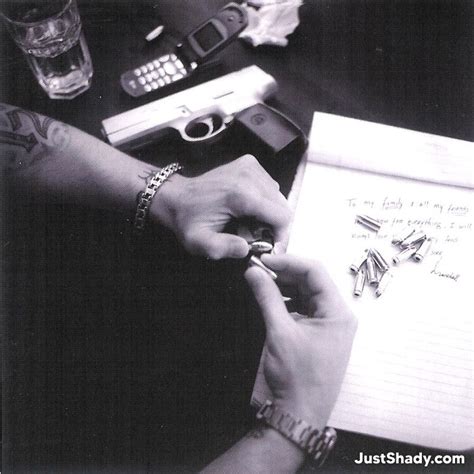 Eminem Encore 03 writing a letter to family | JustShady.com