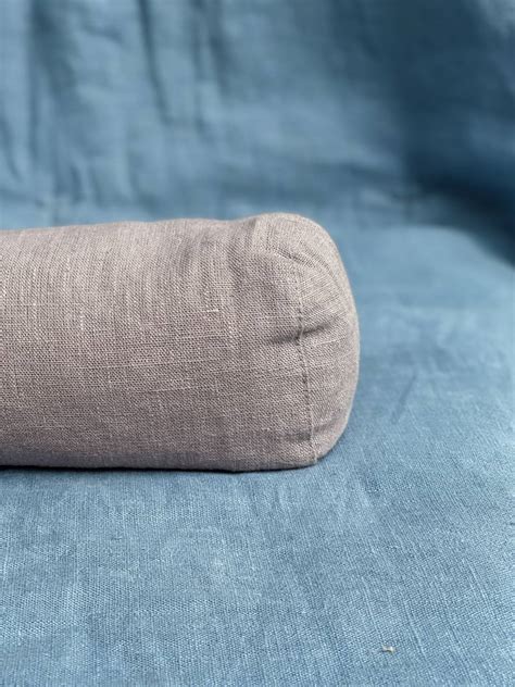 Breathable Linen Bolster Cover • Easy Linen