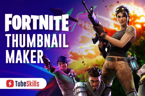 Best Fortnite Thumbnail Maker (Free Templates) - Tubeskills