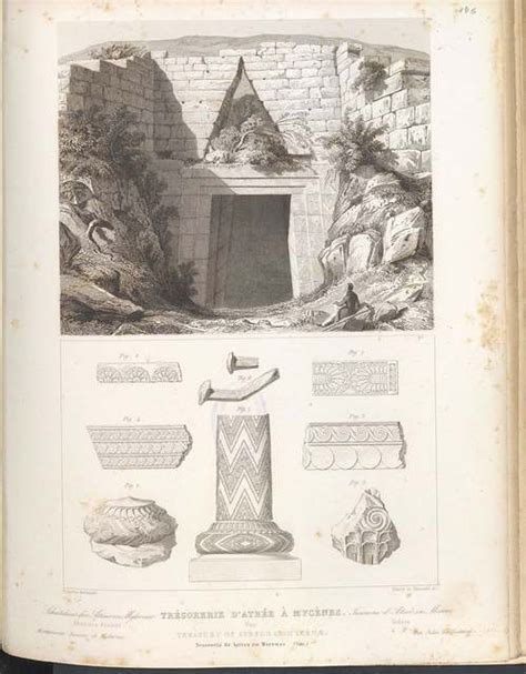 Treasury of Atreus at Mykenae, cross section - PICRYL Public Domain Image