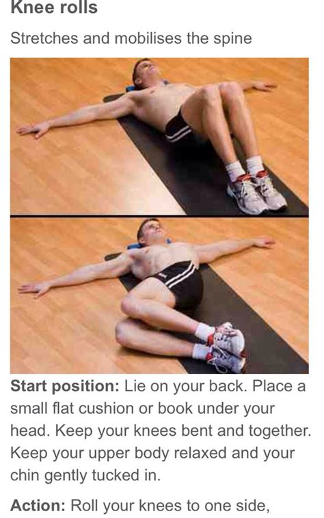 Nhs lower back pain exercise | Lloyd's Exercise for Life and Beyond | Pinterest | Lower backs ...